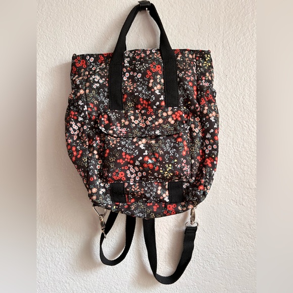 wild fable Handbags - Cute Wild Fable floral backpack/over the shoulder bag.